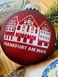 #FrankfurterRömer #Weihnachtskugel von Bembeltown Design