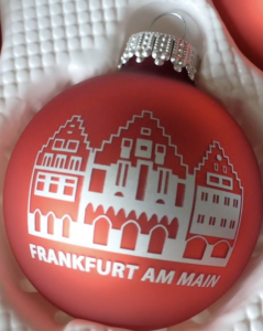 #FrankfurterRömer #Weihnachtskugel von Bembeltown Design