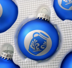 Bembel Weihnachtskugel von Bembeltown.de #Bembel #Weihnachtskugel #Christbaumkugel