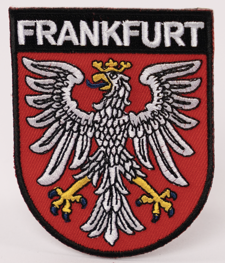 Frankfurt Wappen Aufnäher #Patches #Frankfurt