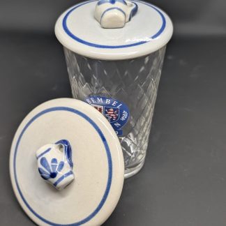 Apfelwein Deckelsche aus Keramik mit Mini Bembel